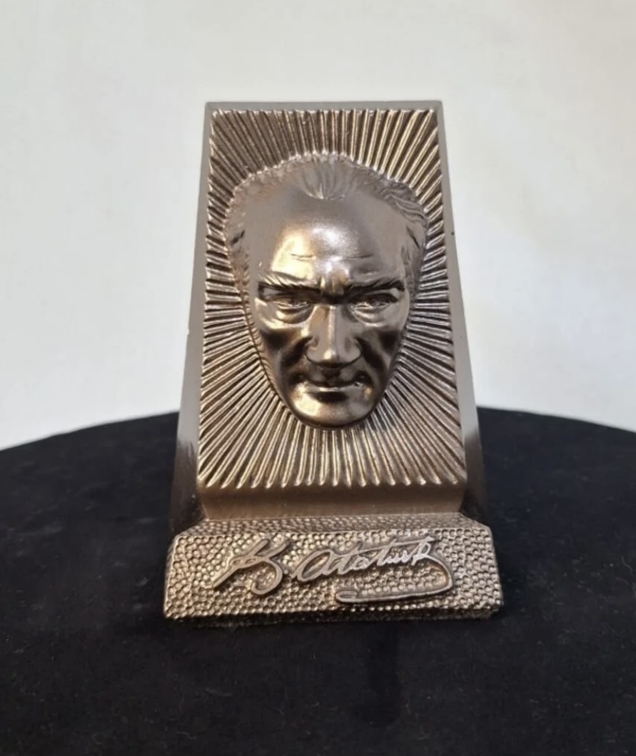 ATATÜRK KALIP 9 CM SİLİKON KALIP